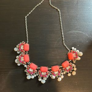Pink Floral Necklace